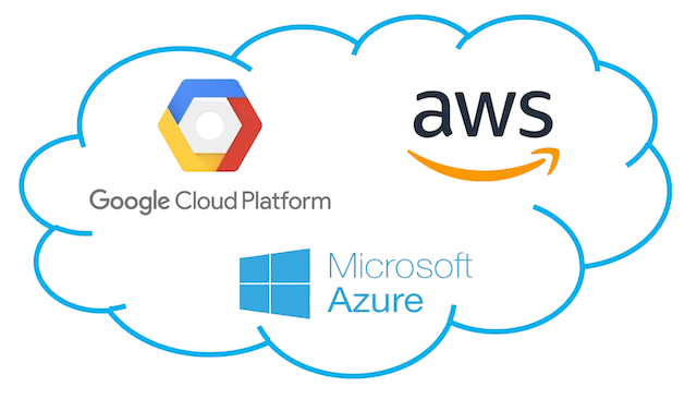 AWS Hosting Google Cloud and Azure Hosting Servers