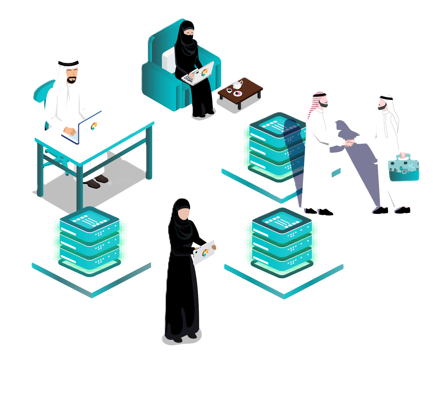 AI compute architecture Middle East | by K® (Kenzie) of SAUDI GULF HOSTiNG